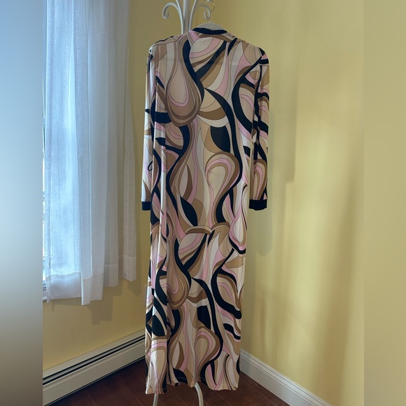 Vintage Diamond Tea Robe Size Large RARE - Picture 5 of 7